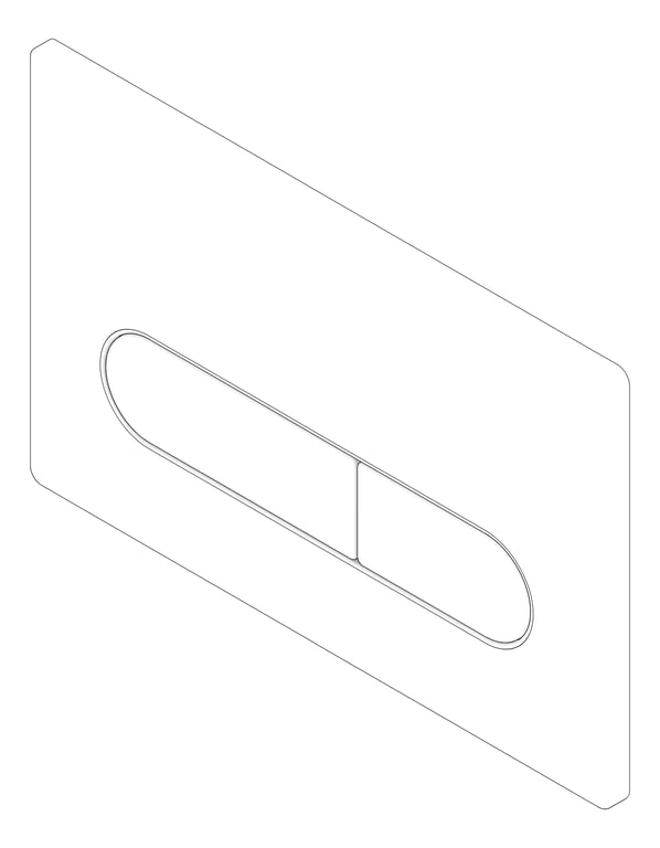 3D Documentation Image of FlushPlate Wall Seima 500Series