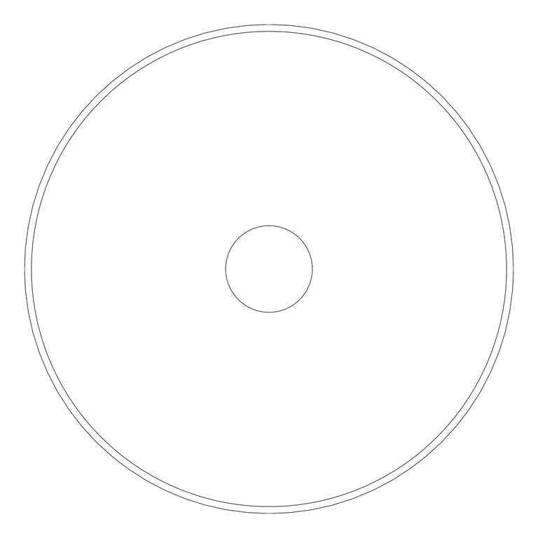 Plan Image of Basin AboveCounter Seima Arko Round 355mm