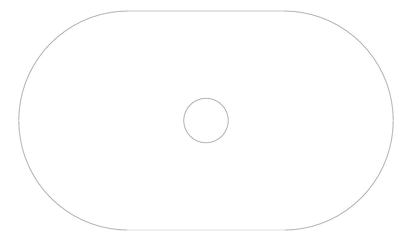 Plan Image of Basin AboveCounter Seima Aurora SuperEllipse