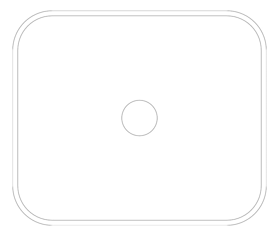 Plan Image of Basin AboveCounter Seima Cleo Rectangle