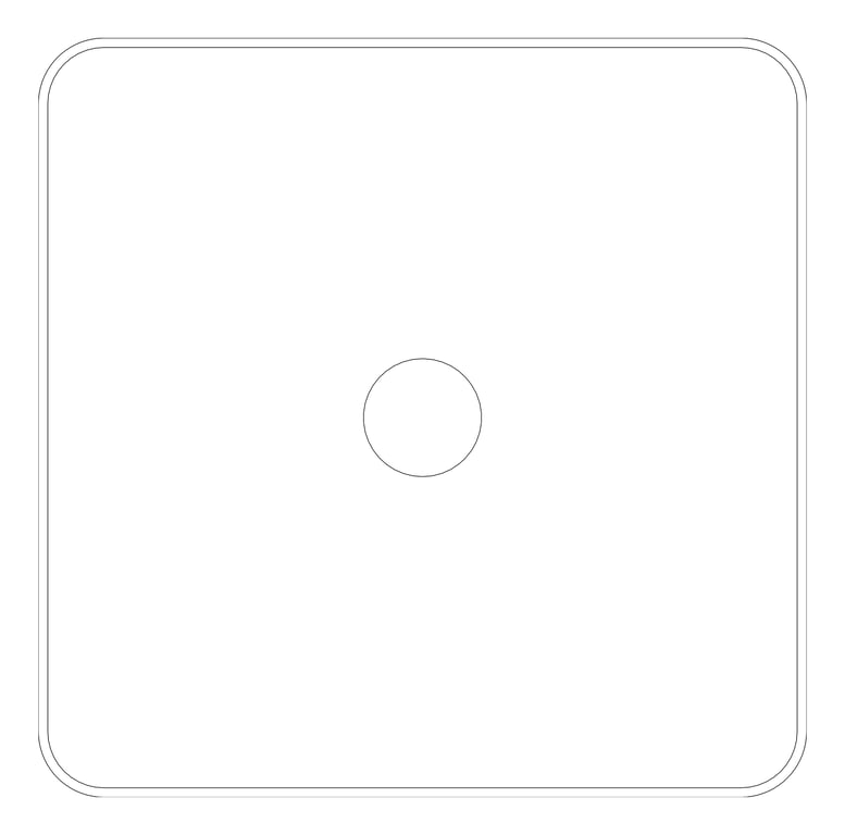 Plan Image of Basin AboveCounter Seima Plati Square SuperfineRim