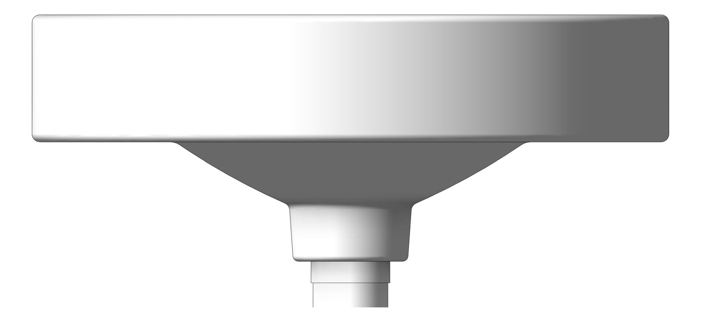 Front Image of Basin AboveCounter Seima Syros 400