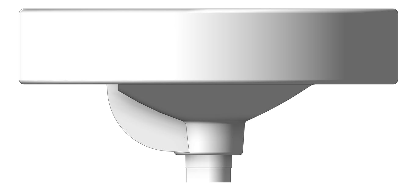 Left Image of Basin AboveCounter Seima Syros 400