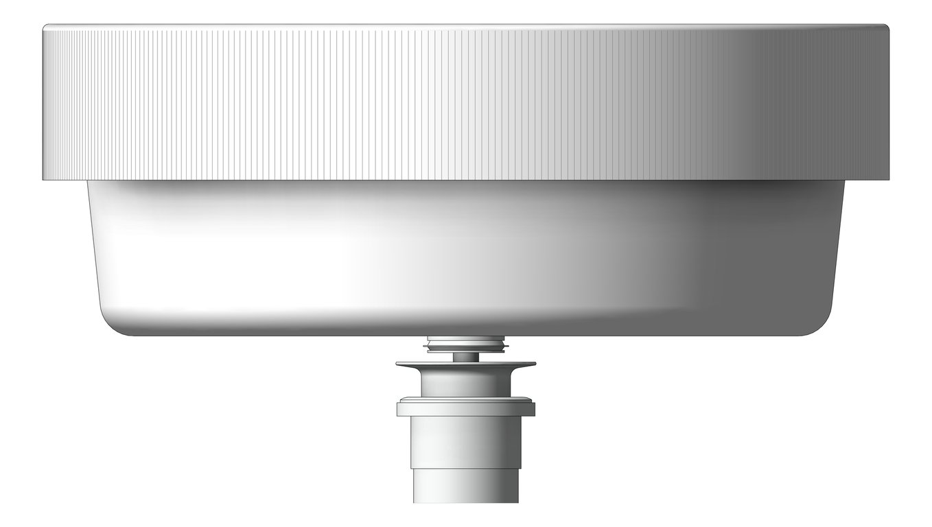 Front Image of Basin SemiInset Seima Cleo