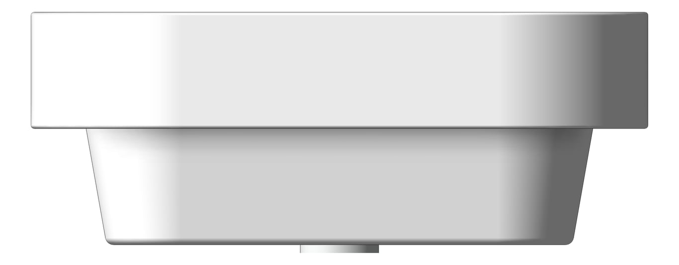 Left Image of Basin SemiInset Seima Obello RoundedSquare