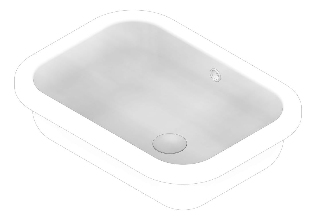 3D Documentation Image of Basin Undermount Seima Limni 430