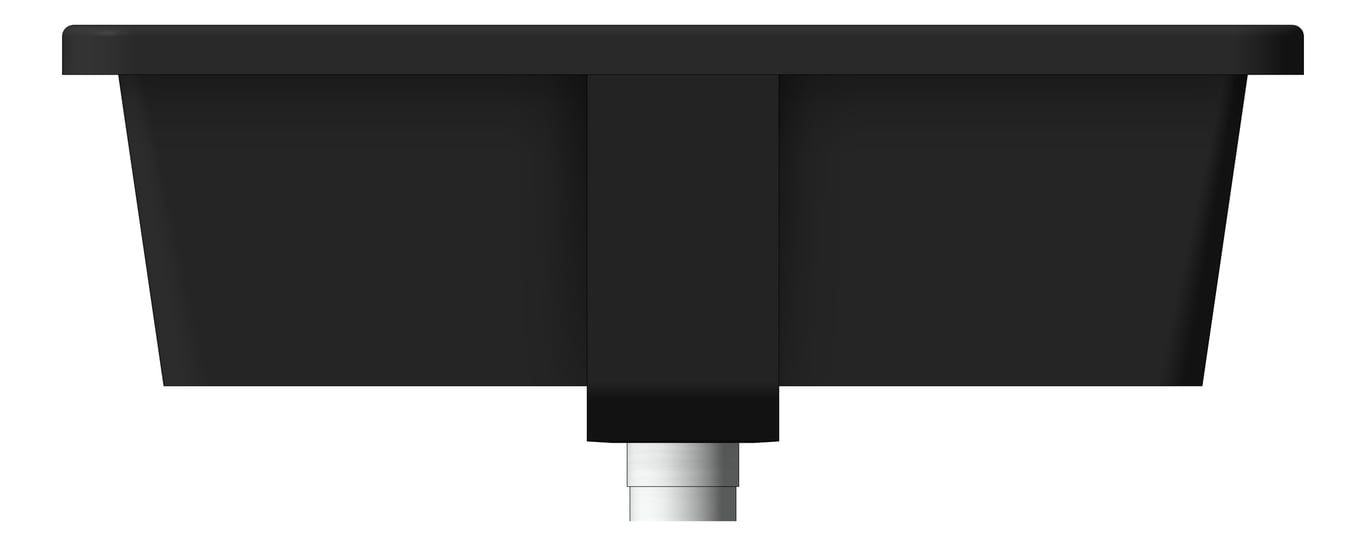 Front Image of Basin Undermount Seima Plati Rectangle