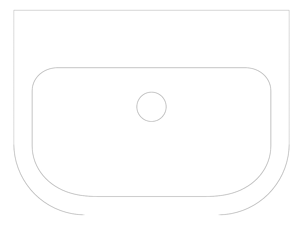 Plan Image of Basin WallHung Seima Chios 600