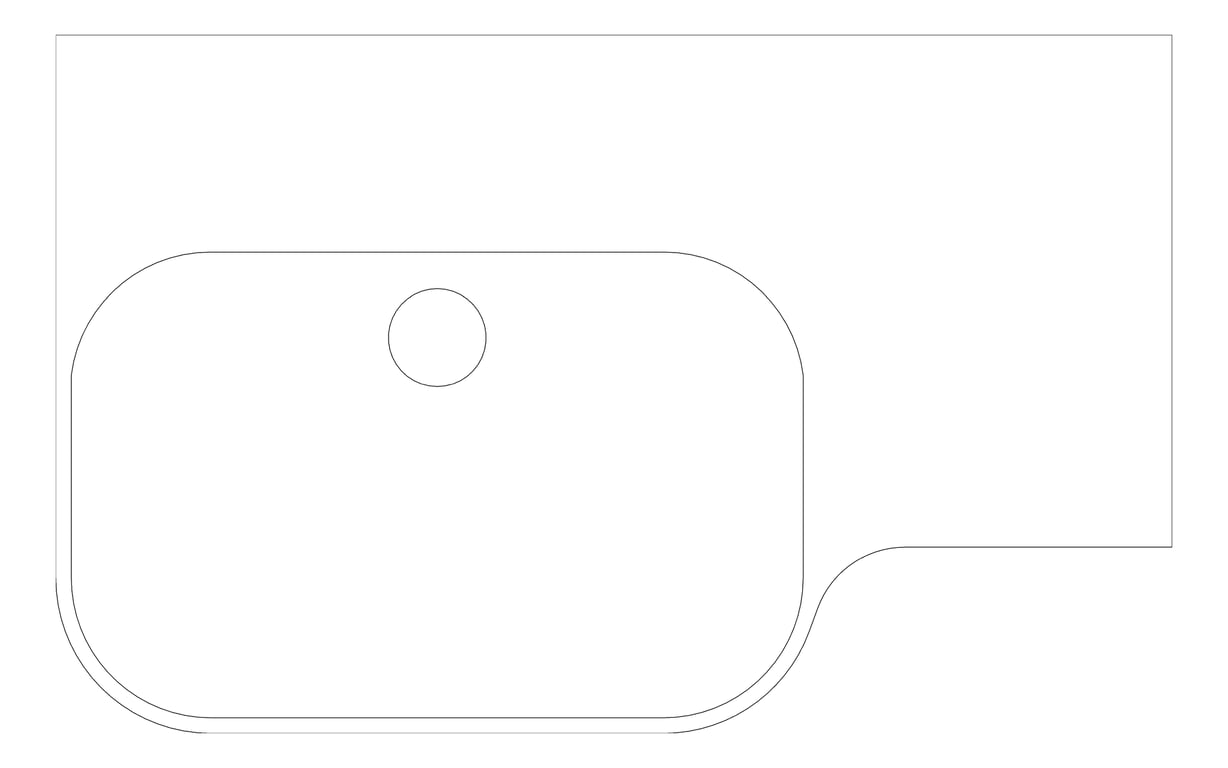 Plan Image of Basin WallHung Seima Limni Left 720