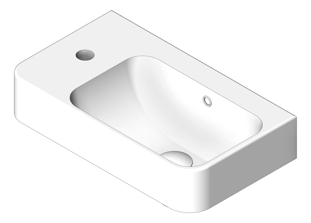 Navigate to Basin WallHung Siema Limni Right