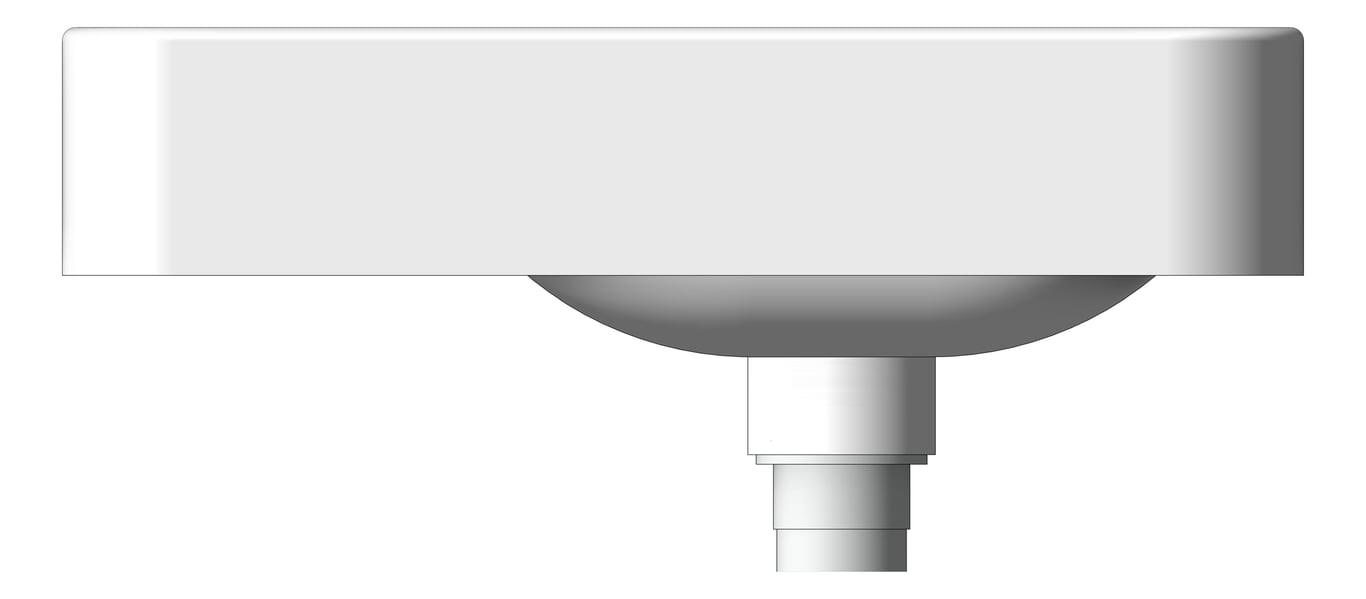 Front Image of Basin WallHung Siema Limni Right