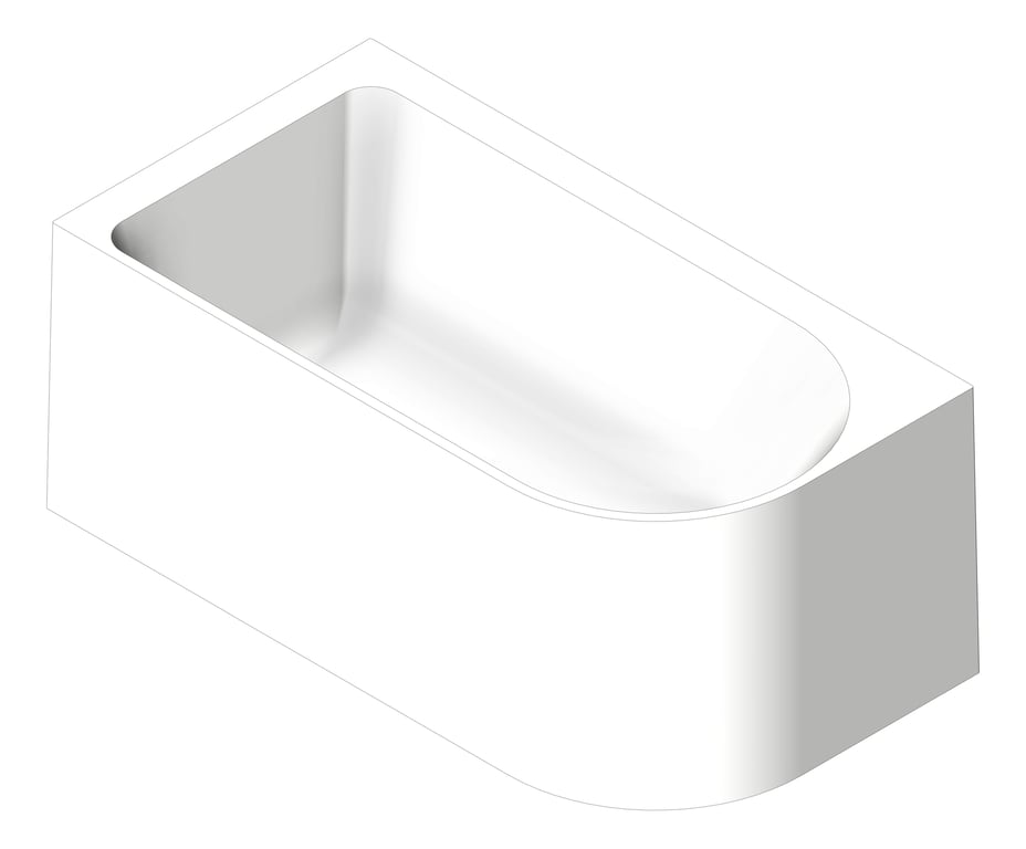 Bath Corner Seima Plati 110 Left