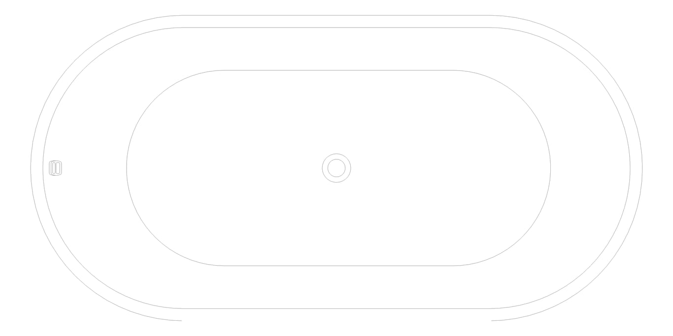 Plan Image of Bath Freestanding Seima Arko 120 Smartfill 1500