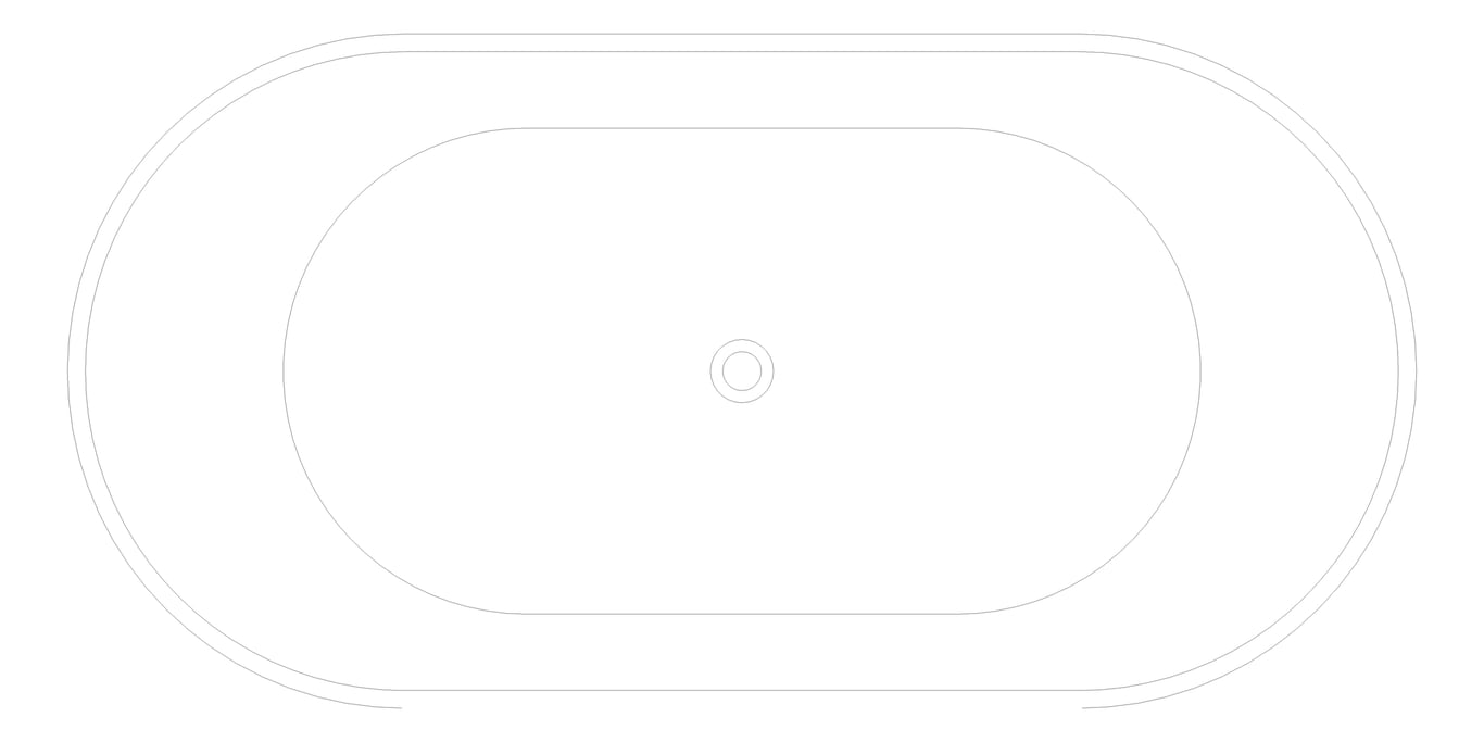 Plan Image of Bath Freestanding Seima Cleo 100 1500