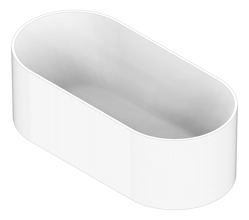 3D Documentation Image of Bath Freestanding Seima Cleo 100 1700