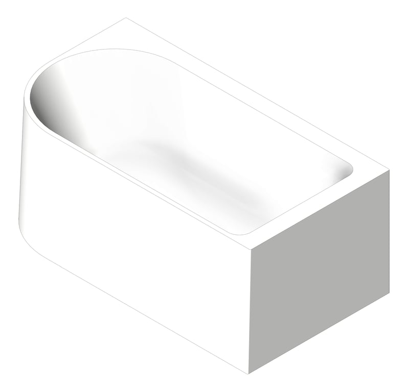 Navigate to Bath Freestanding Seima Plati 110 Smartfill Right