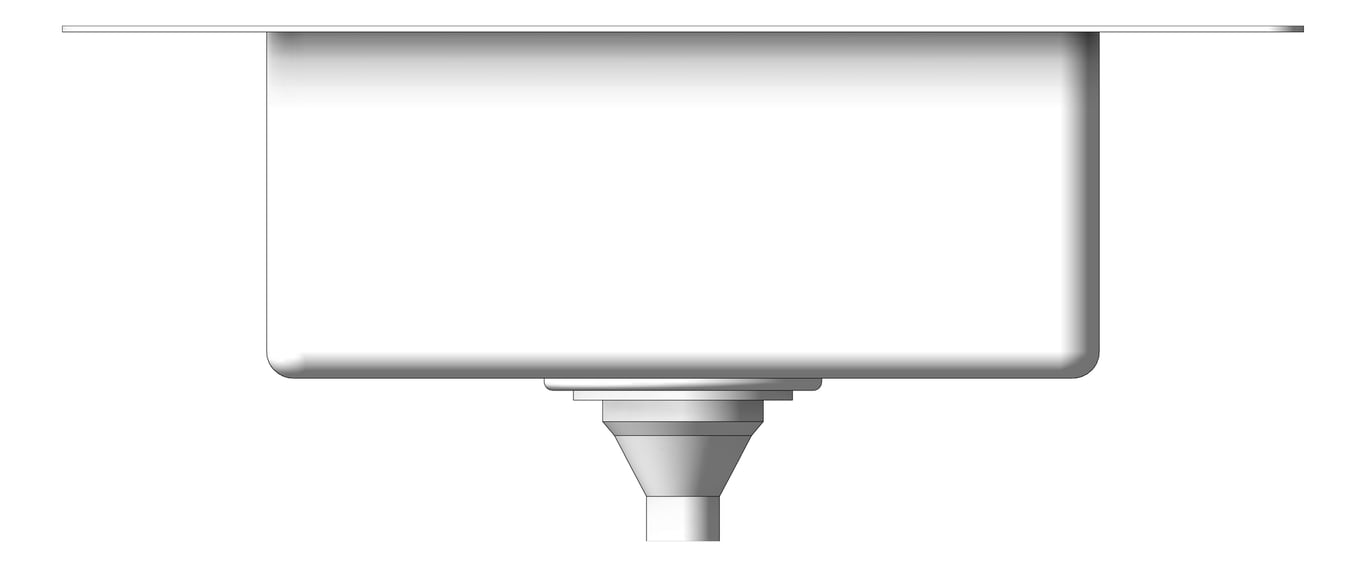 Front Image of Sink Kitchen Seima Kubic Care
