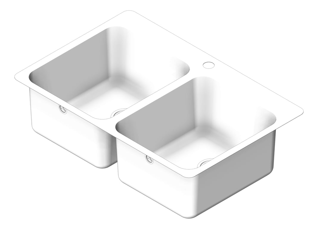 Navigate to Sink Kitchen Seima Kubic Double TapLanding
