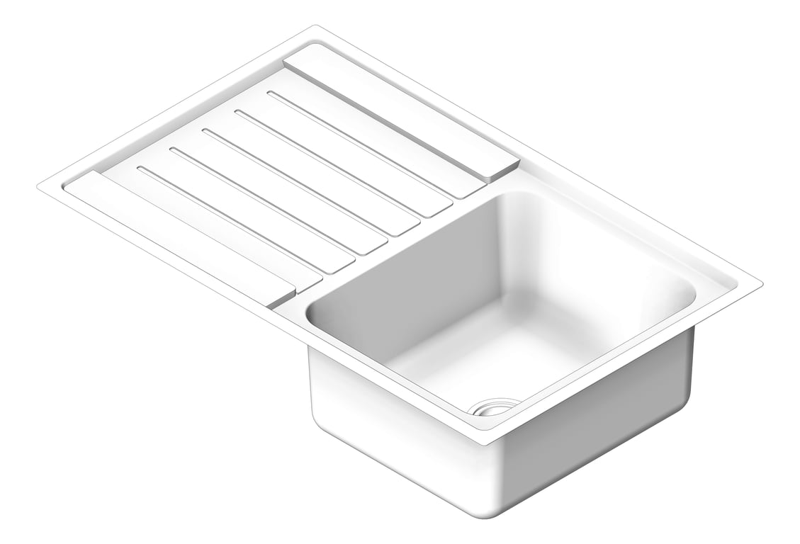 Navigate to Sink Kitchen Seima Kubic Drainer Right