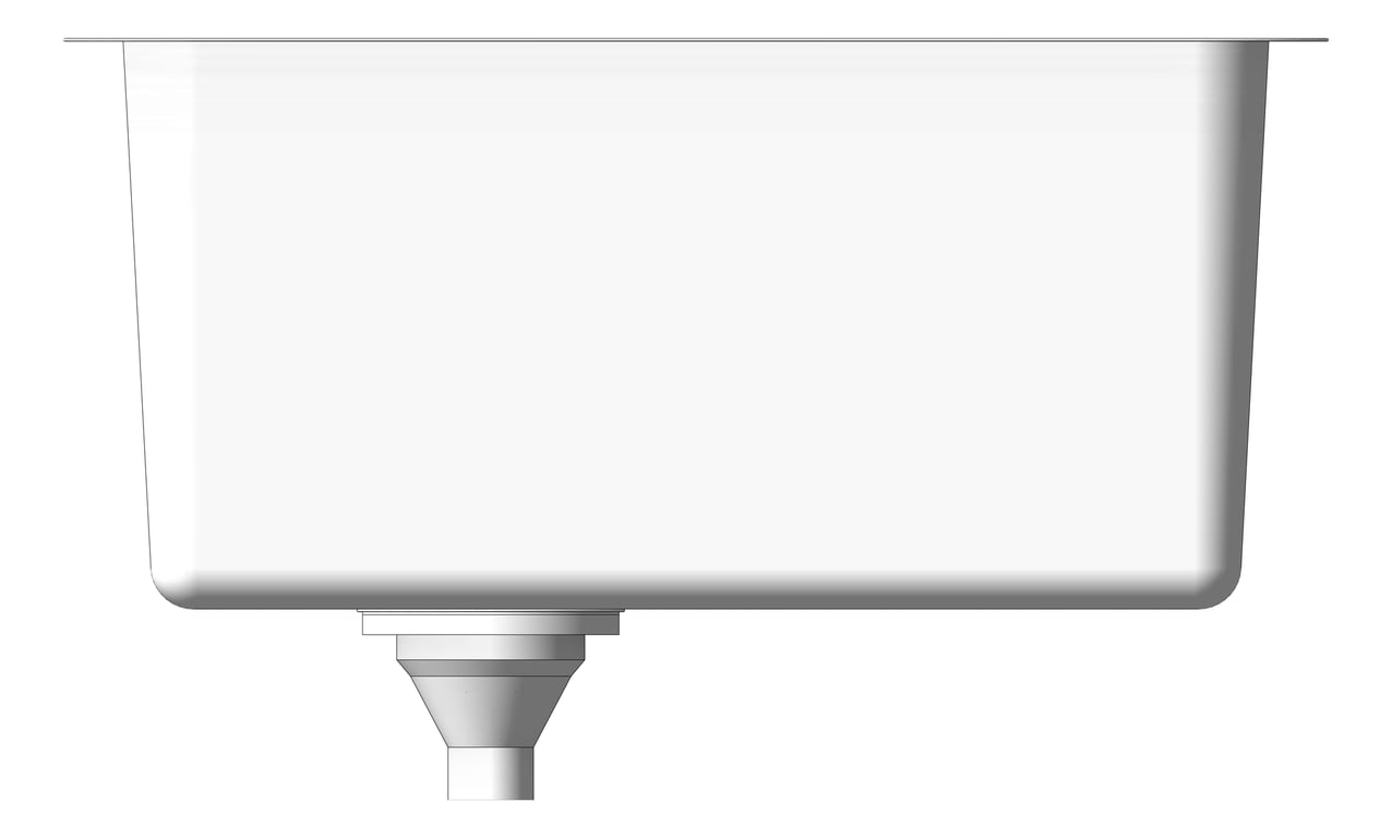 Left Image of Sink Kitchen Seima Kubic Rectangle