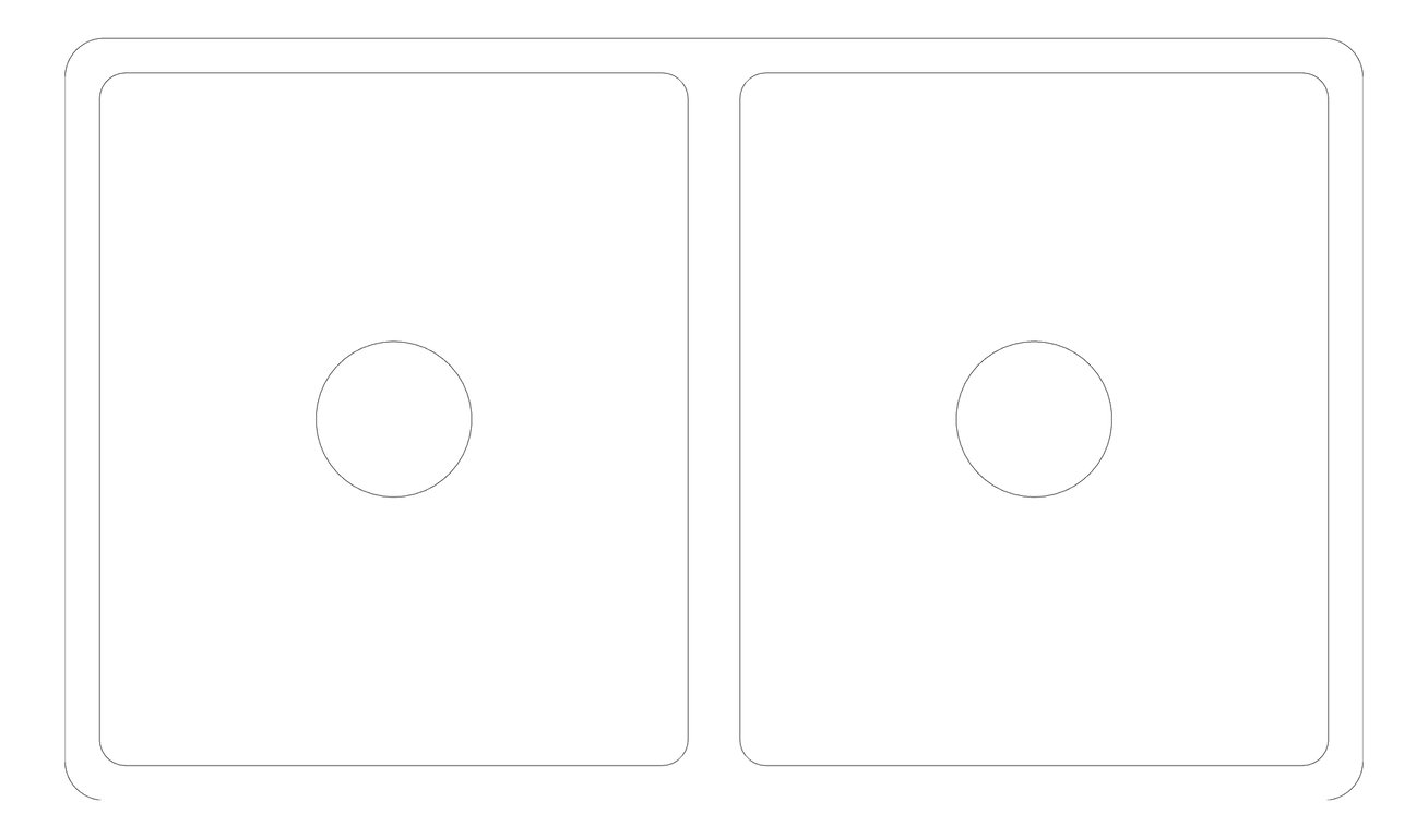 Plan Image of Sink Kitchen Seima Leto DoubleBowl