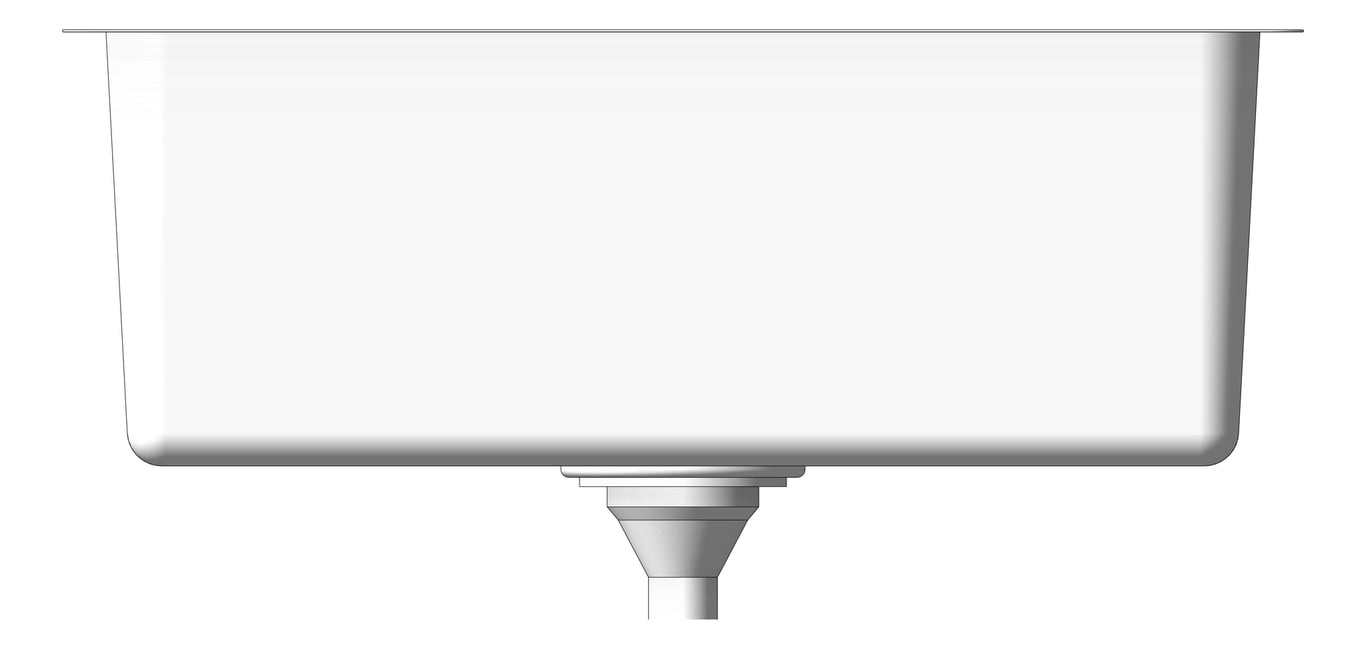 Front Image of Sink Kitchen Seima Leto Large