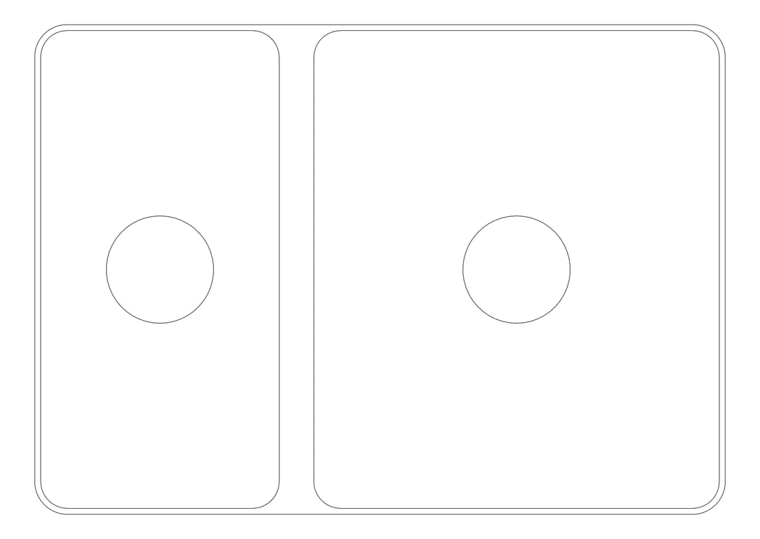 Plan Image of Sink Kitchen Seima Leto OneAndHalf