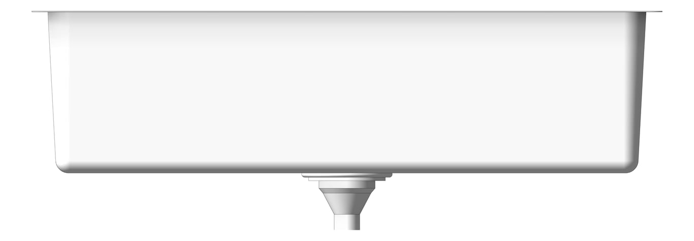 Front Image of Sink Kitchen Seima Leto Rectangle