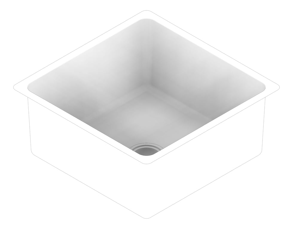 3D Documentation Image of Sink Kitchen Seima Leto Square