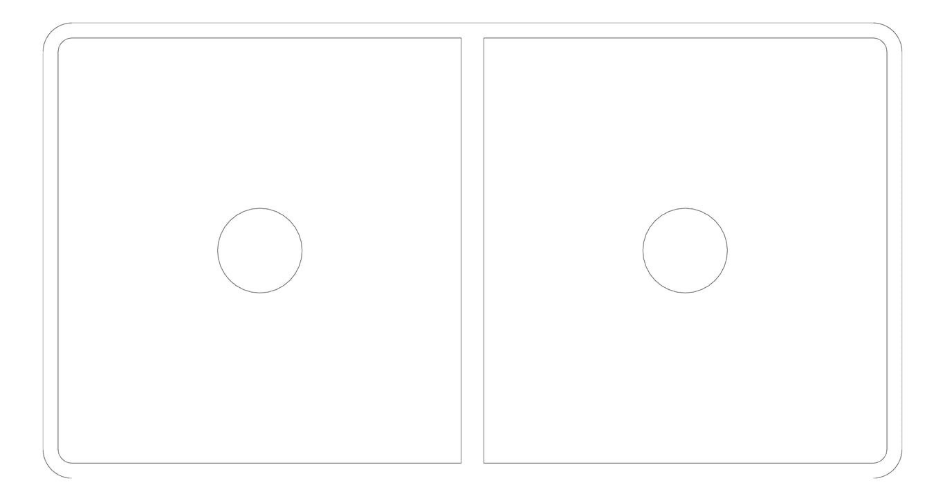 Plan Image of Sink Kitchen Seima Odessa ApronFront DoubleBowl
