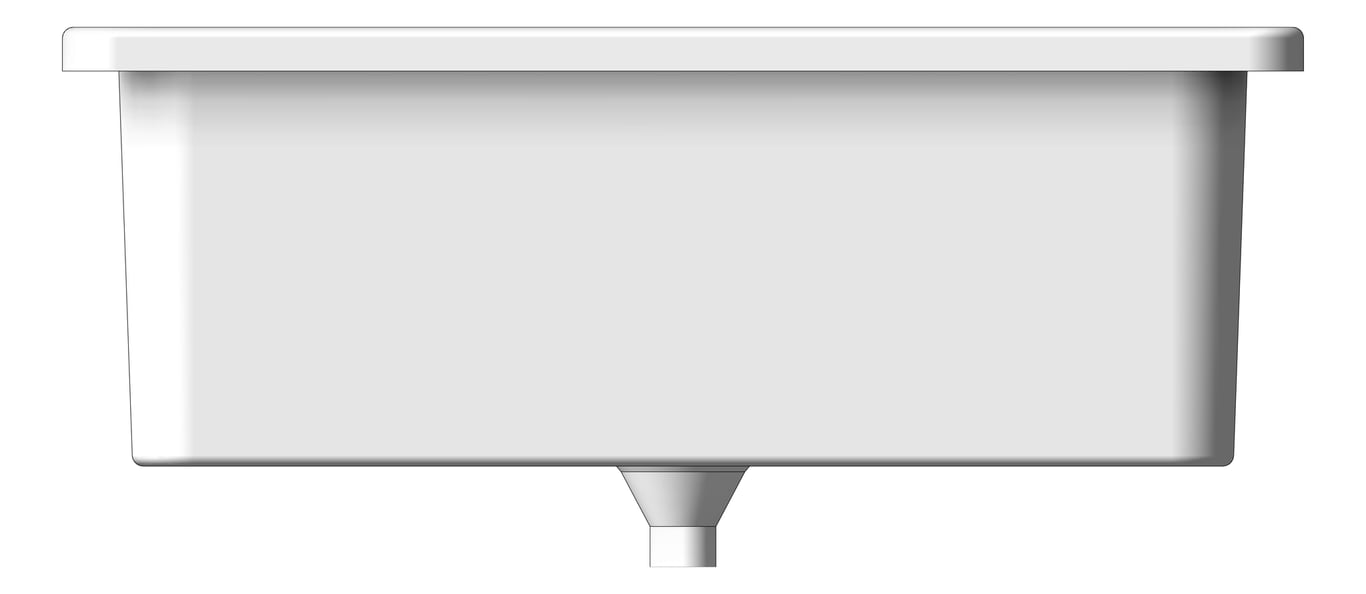Front Image of Sink Kitchen Seima Odessa Rectangle