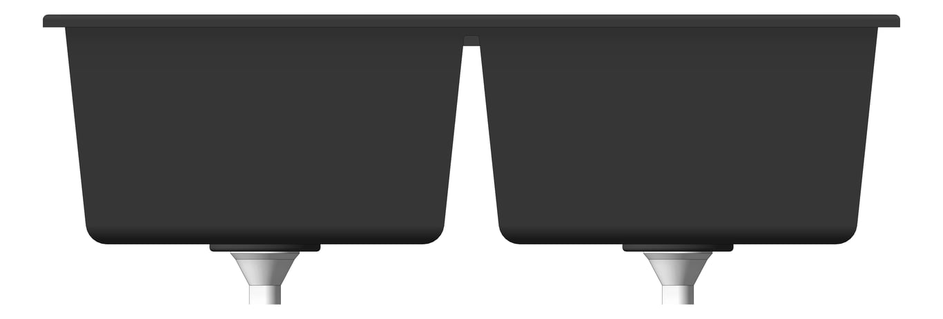 Front Image of Sink Kitchen Seima Oros DoubleBowl
