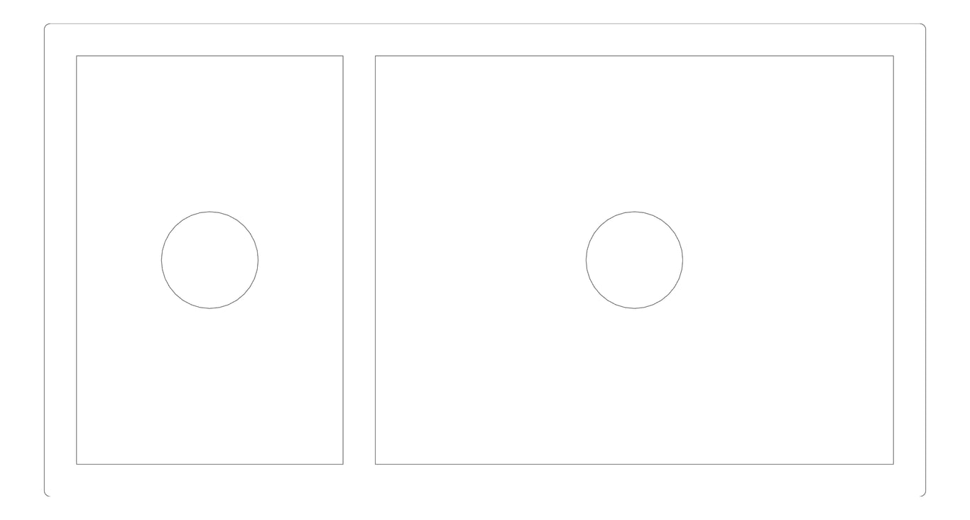 Plan Image of Sink Kitchen Seima Oros OneAndHalfBowl
