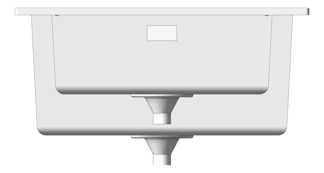 Left Image of Sink Kitchen Seima Oros OneAndThreeFourthBowl Drainer Left