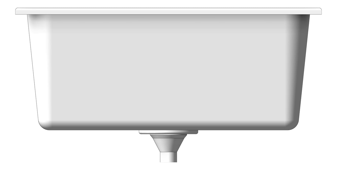 Front Image of Sink Kitchen Seima Oros Rectangle