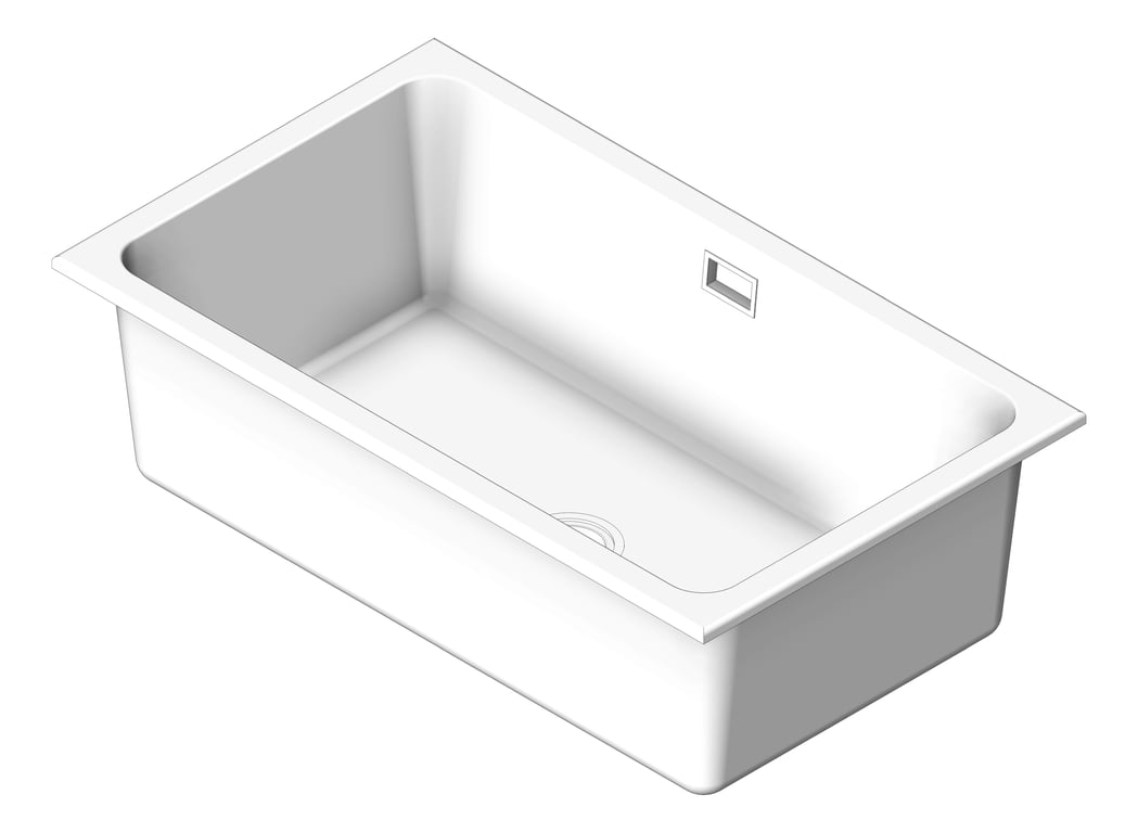 Navigate to Sink Kitchen Seima Oros Rectangle Large