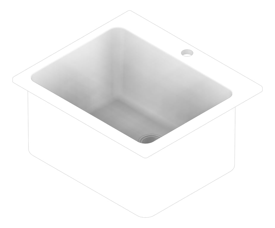 3D Documentation Image of Sink Laundry Seima Eva