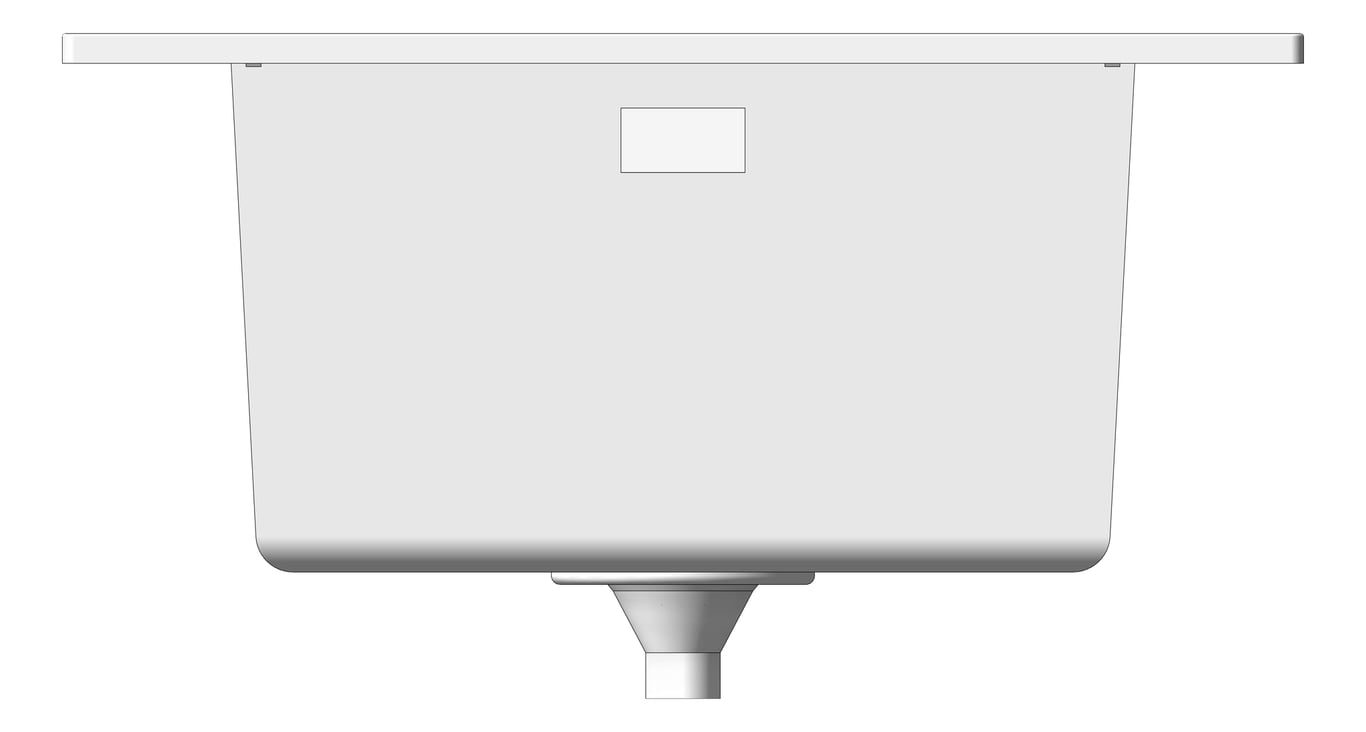 Left Image of Sink Laundry Seima Oros DoubleBowl Drainer Left