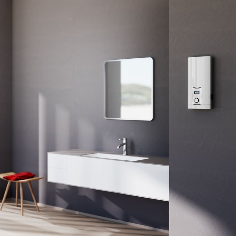 stiebeleltron dhbe install Image of WaterHeater Instantaneous StiebelEltron 3Phase Comfort LCD