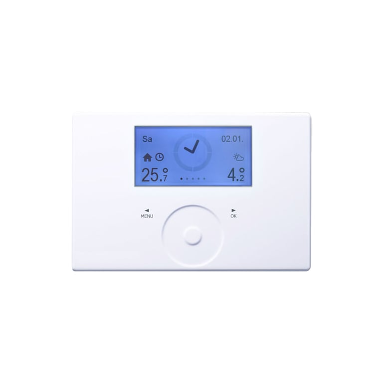 stiebeleltron fet controller front Image of HeatPump Accessory StiebelEltron ControlUnit WallMounted