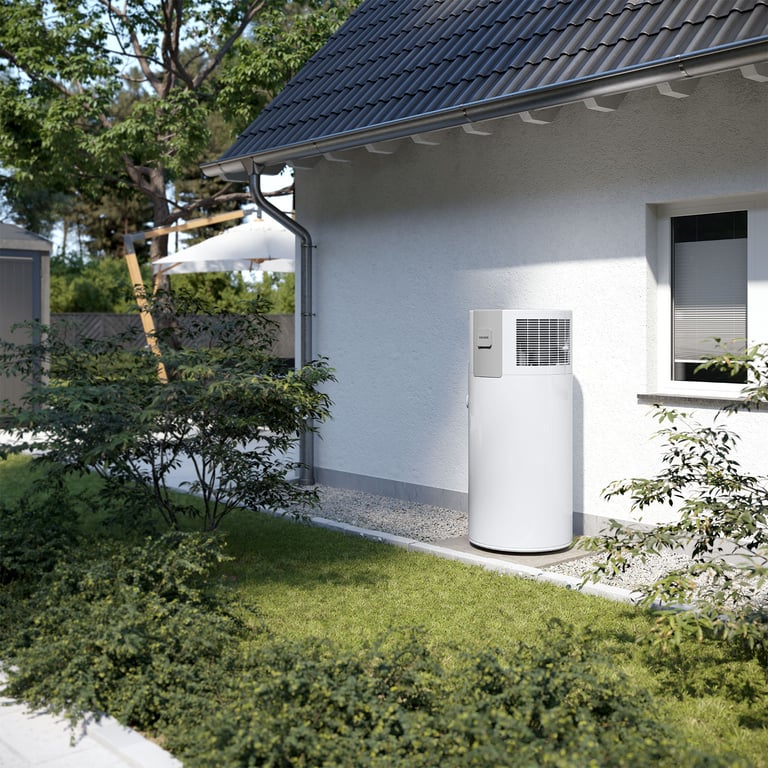 stiebeleltron wwk 222 H install Image of HeatPump HotWater StiebelEltron Compact