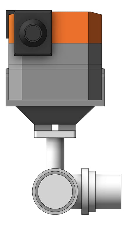 Left Image of HeatPump Accessory StiebelEltron DiverterValveG