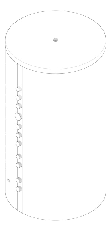 3D Documentation Image of HeatPump Cylinder StiebelEltron InstantWater