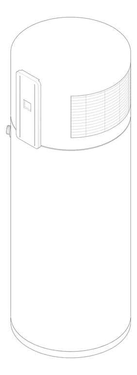 3D Documentation Image of HeatPump HotWater StiebelEltron Compact