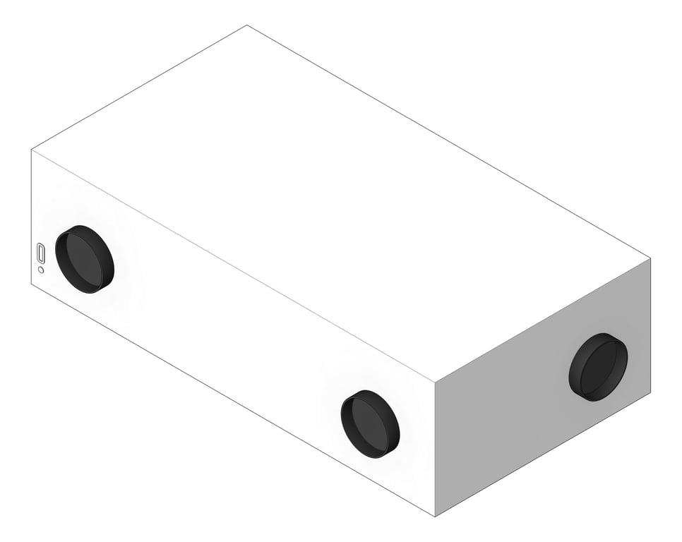 VentilationUnit HeatRecovery StiebelEltron Decentralised Duct