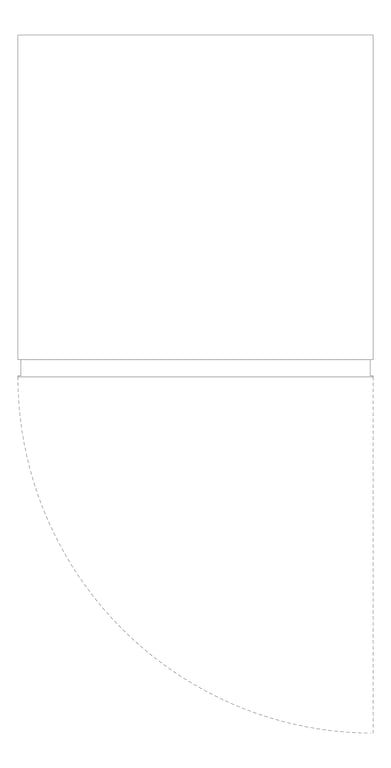 Plan Image of Refrigerator Underbench Vintec Beverage 100Bottle