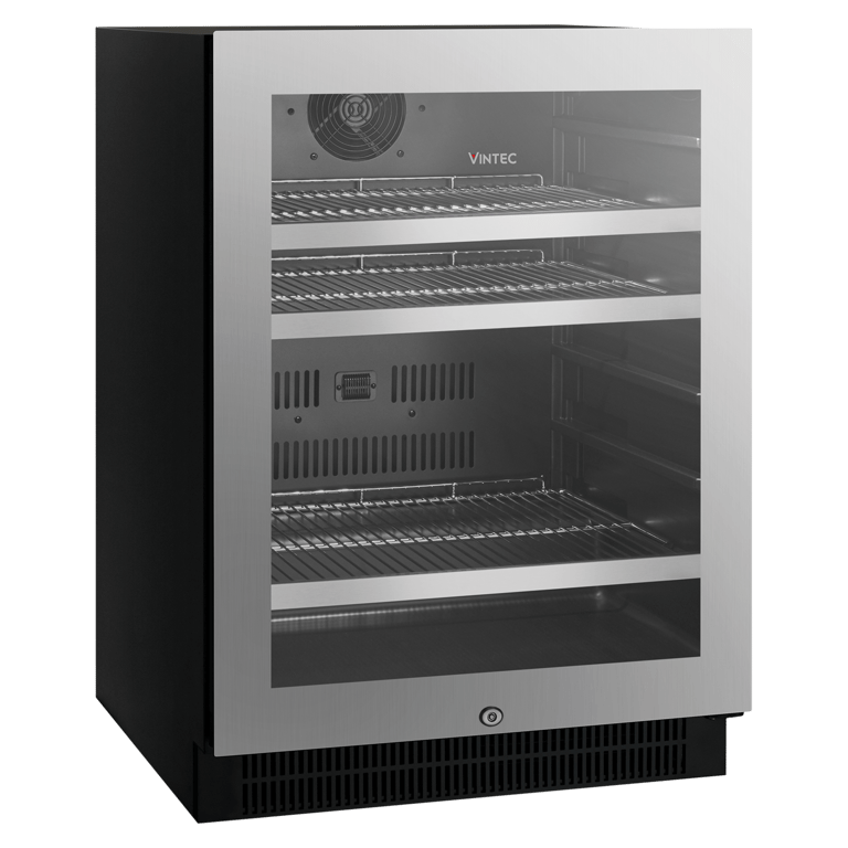 VBS050SSB-X HERO ANG EMPTY Image of Refrigerator Underbench Vintec Beverage 100Bottle