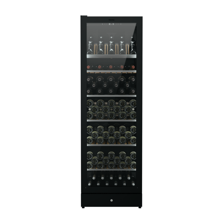 VWM198SBA 5 1 Front Closed R Image of Refrigerator Freestanding Vintec Premium Wine 198Bottle