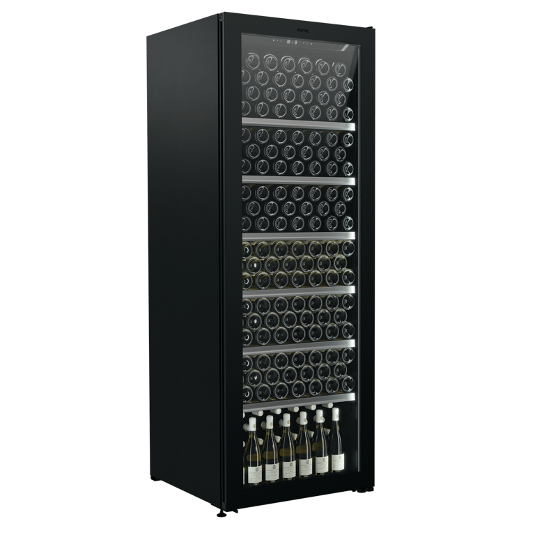 VWM306SBA MaximumCapacity thick left closed Image of Refrigerator Freestanding Vintec Premium Wine 306Bottle