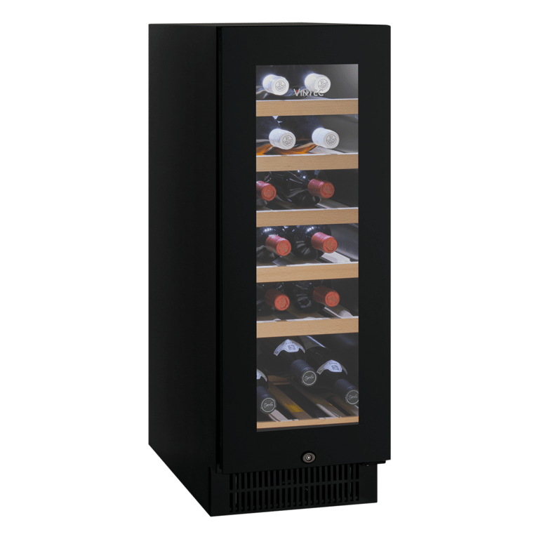 VWS020SBB-X HERO ANG PROP Image of Refrigerator Underbench Vintec Wine 20Bottle